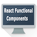 Learn React Functional Components with Real Apps Icon