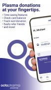OctaApp – Donate Blood Plasma! screenshot 1