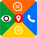 Phone Tracker - True Prank Call & Location Tracker Icon