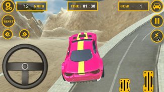 Real Theft Car Sky Auto Stunt screenshot 0