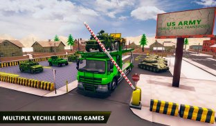 US Army Truck Transport Game screenshot 5