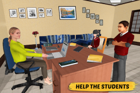 Game Guru Sekolah Menengah 3d screenshot 5