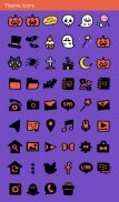 Cute Wallpaper Black Halloween Cat Theme screenshot 3