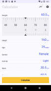 BFitt - Body Fat & BMI Calculator screenshot 0