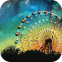 Shiny Sky Wheel Live Wallpaper