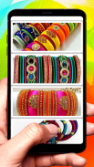 Silk Thread Bangle Design screenshot 2