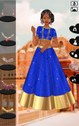 Indian Sari dress up screenshot 5