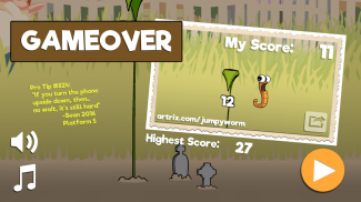 Jumpy Worm screenshot 2