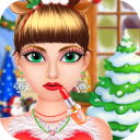 Makeover Salon -Christmas Girl Icon