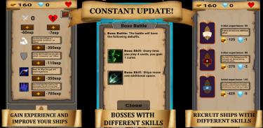 RogueShip - RPG Roguelike Card screenshot 1