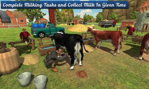 City Milk Transport Simulator: Cattle Farming screenshot 0