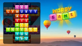 Wordy : 한국어 단어 퍼즐 게임 screenshot 0