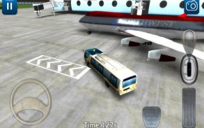 3D автобус стоянка в аэропорту screenshot 1