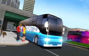 Simulator Mengemudi Mobil Bus Sekolah Indonesia screenshot 1