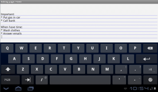 Notebook with backup Free screenshot 5