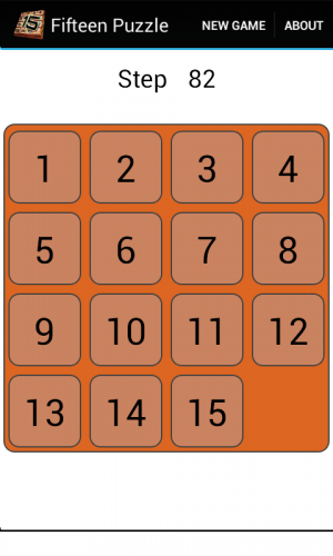 Fifteen Puzzle screenshot 2