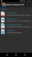 Aplikasi Pengubah PDF screenshot 0