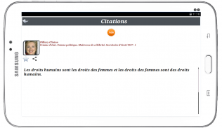 Citations des Grand Hommes screenshot 2