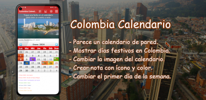 Colombia Calendario 2024