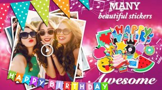 Buon compleanno Photo Maker screenshot 7