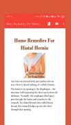 Home Remedies For Hiatal Hernia screenshot 0