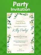 Invitation Maker + RSVP screenshot 17