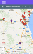 Mapa de radares Valencia screenshot 2