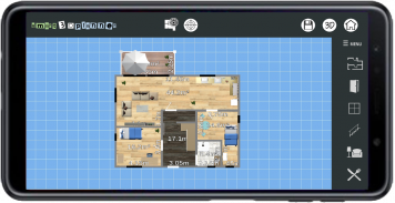 3D κάτοψη | smart3Dplanner screenshot 3