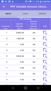 PPF Calculator screenshot 0