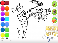 vegetable coloring book screenshot 9