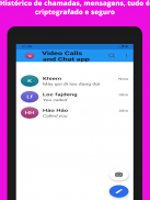 Chamadas de voz e vídeo com mensagens gratuitas screenshot 9