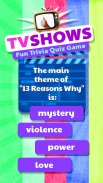 TV Shows Trivia Quiz Game screenshot 3