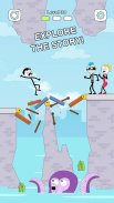 Bridge Stickman - Love Rescue screenshot 4