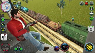 Train Car Theft: Car Games 3d screenshot 1