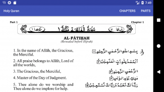 The Holy Quran Arabic/English screenshot 2