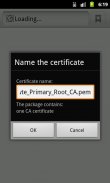 Certificate Installer screenshot 3