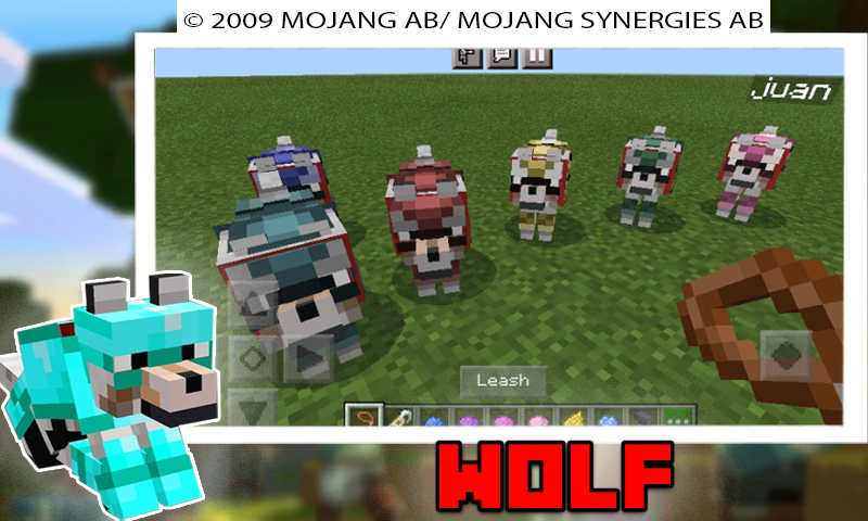 Wolf Armor Mod for Minecraft - APK Download for Android