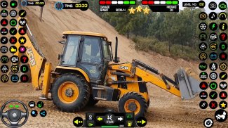 Snow Excavator JCB Loader Game screenshot 7