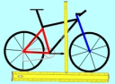 Medidas de bicicleta - mais Icon