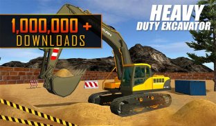 Heavy Excavator Crane: Construction City Truck 3D screenshot 14