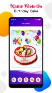 Name on Birthday Cake - Cake With Photo and Name screenshot 0