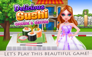 Sushi Cooking and Serving screenshot 0