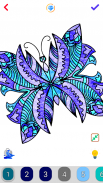 Butterfly Paint by Number Book - Animals Coloring screenshot 6