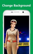 Women Police Suit Photo Editor screenshot 2