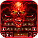 Tema Keyboard Horror Lightning Devil Icon