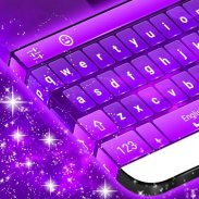 Purple Keyboard Theme screenshot 5