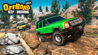 Offroad Jeep Car Driving Game screenshot 2