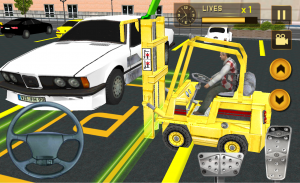 Nyata Kota Forklift Tantangan screenshot 1