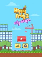 Hoppy Frog 2 - Évasion urbaine screenshot 5