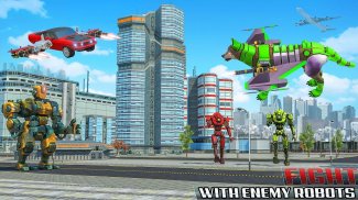 Wolf Transform Grand Robot War Hero Tank Shooting screenshot 2